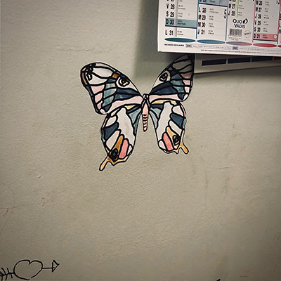 Papillon motif