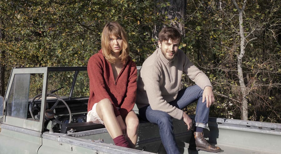 Pull tricoté en édition limitée et engagé