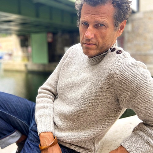 Pull LA CIGALE beige