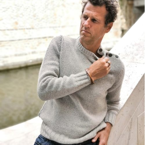 pull “LA CIGALE” beige