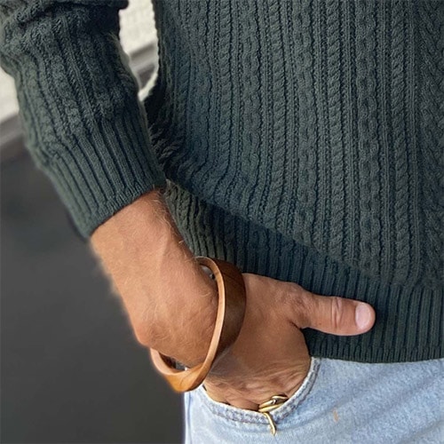 Pull LE NEW MORNING vert lichen