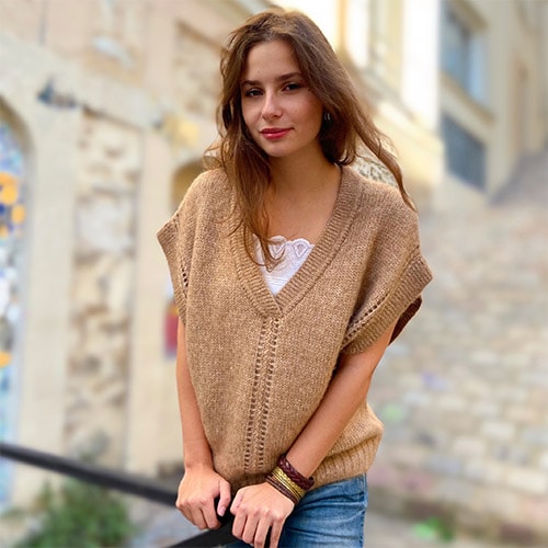 Pull LE PALACE caramel