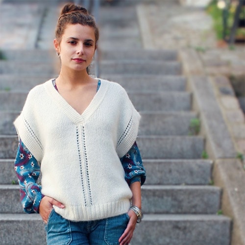 Pull LE PALACE naturel