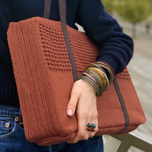 sac “BOULEVARD” terracotta