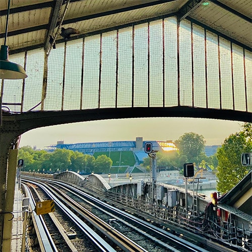 Vue gare