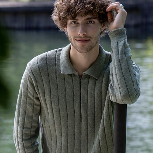 Pull LITTORAL tilleul