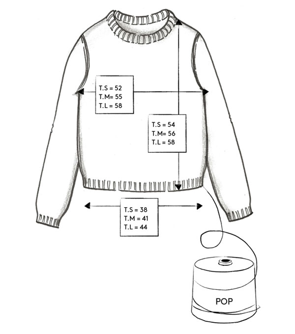 Correspondance de tailles du gilet POP