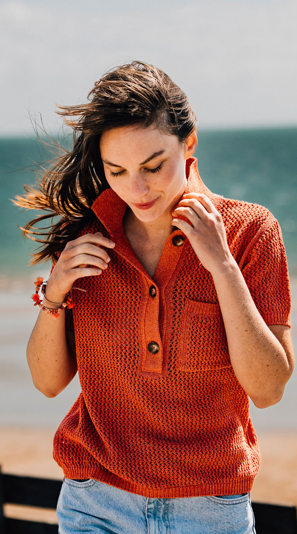 ENTREVUE POLO ORANGE