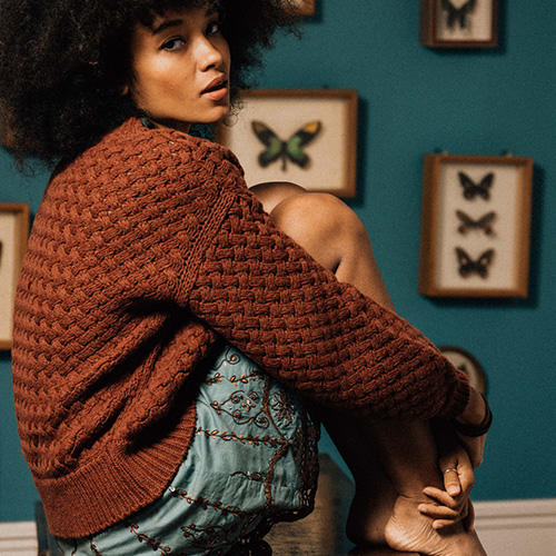 PULL MOSAÏQUE