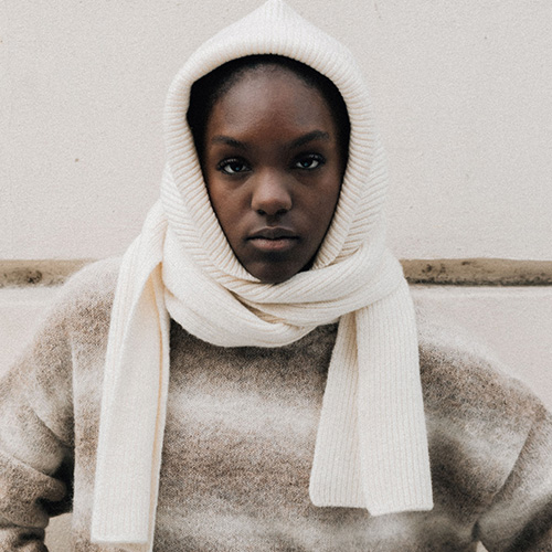 ÉCHARPE CAPUCHE LES INSÉPARABLES