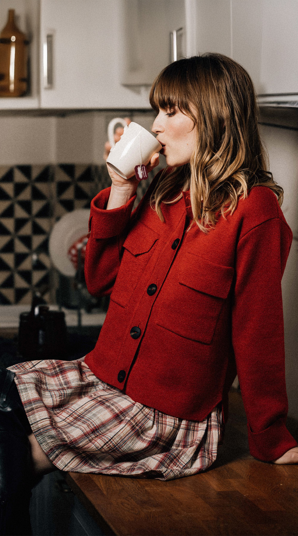 URBAINE LAINE MERINOS ROUGE